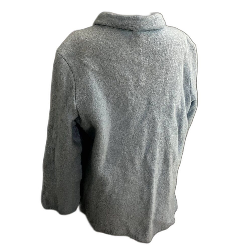 Appleseed's Collared Button Up Jacket 100% Wool W… - image 5